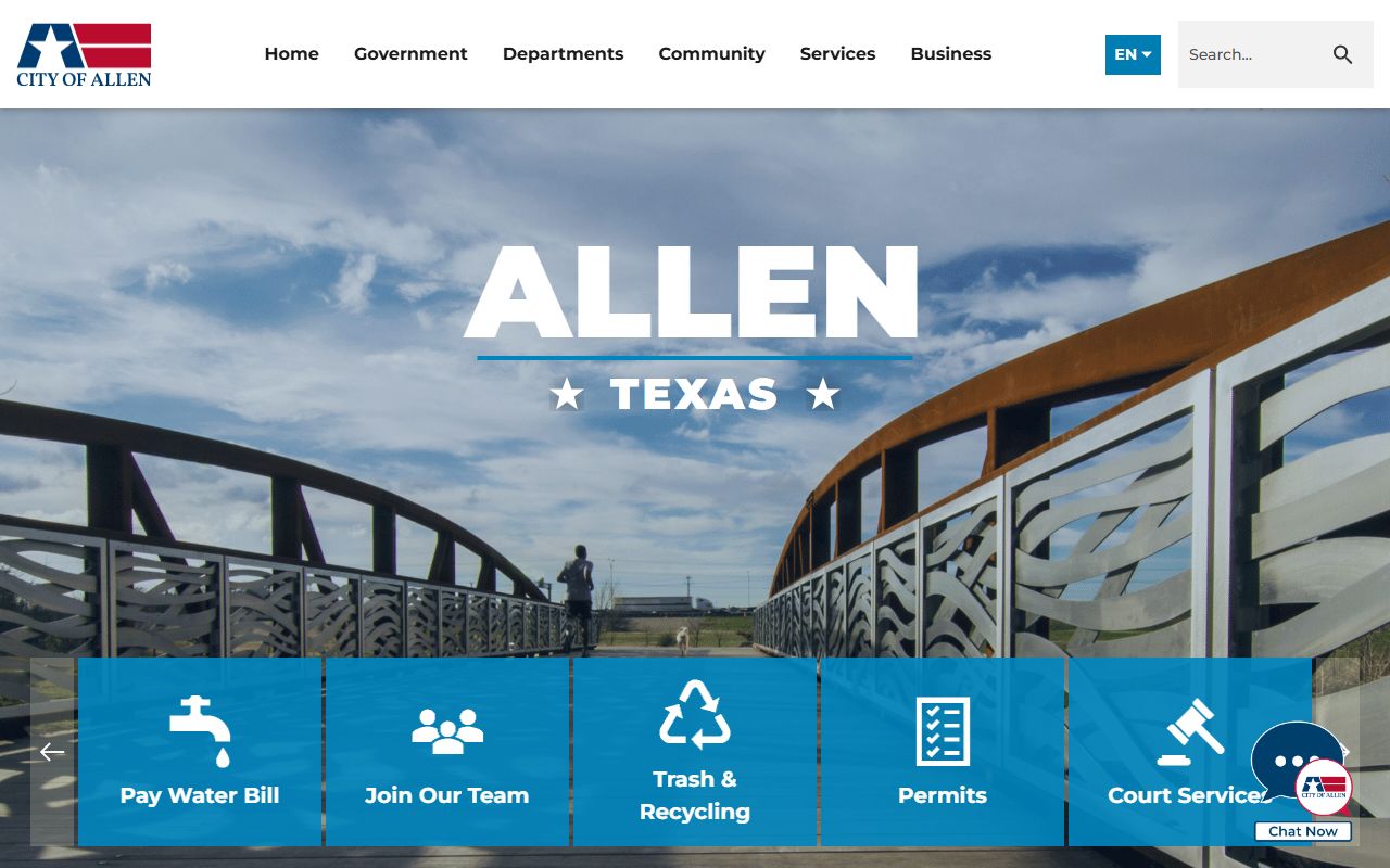 City of Allen official website - Allen bankruptcy records