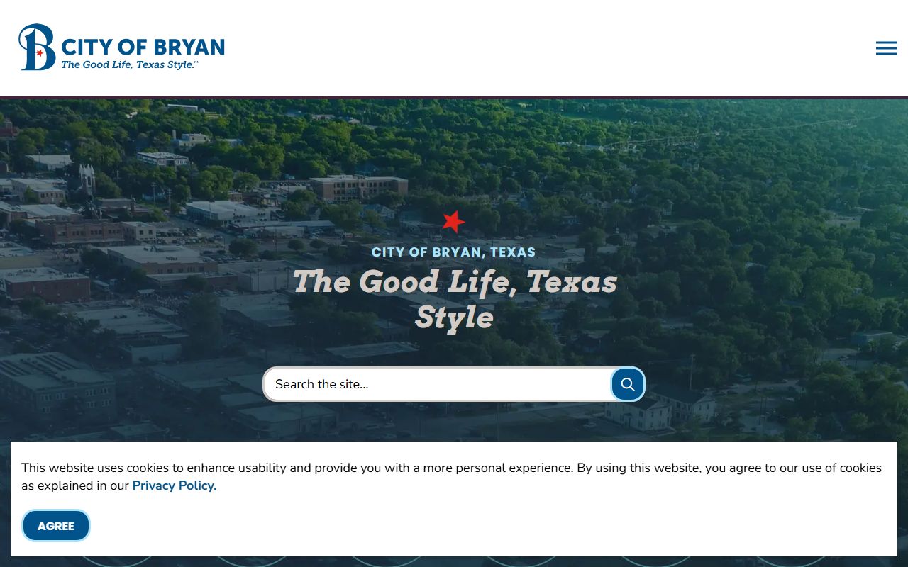 City of Bryan official website - Bryan bankruptcy records