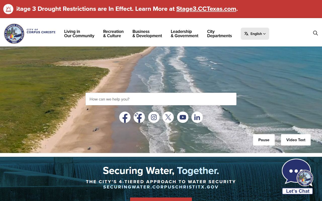 City of Corpus Christi official website - Corpus Christi bankruptcy records