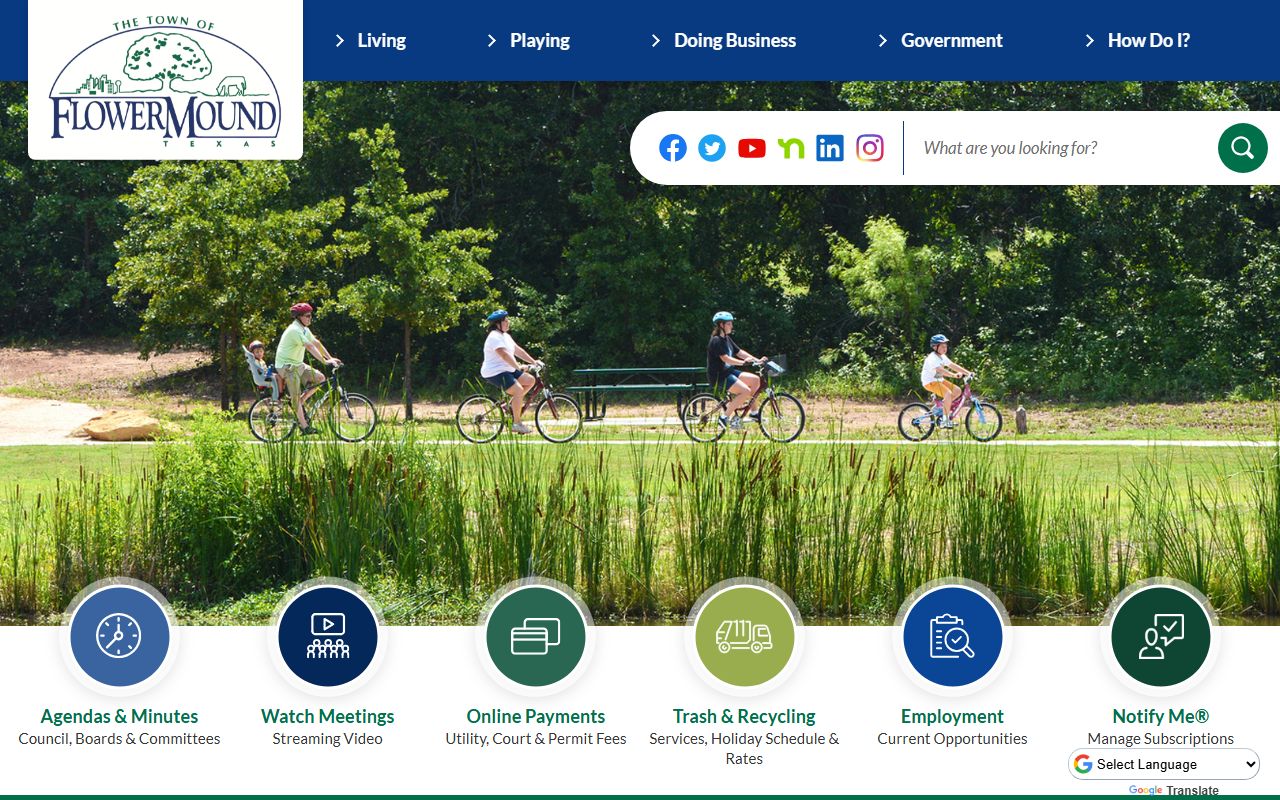 Town of Flower Mound official website - Flower Mound bankruptcy records