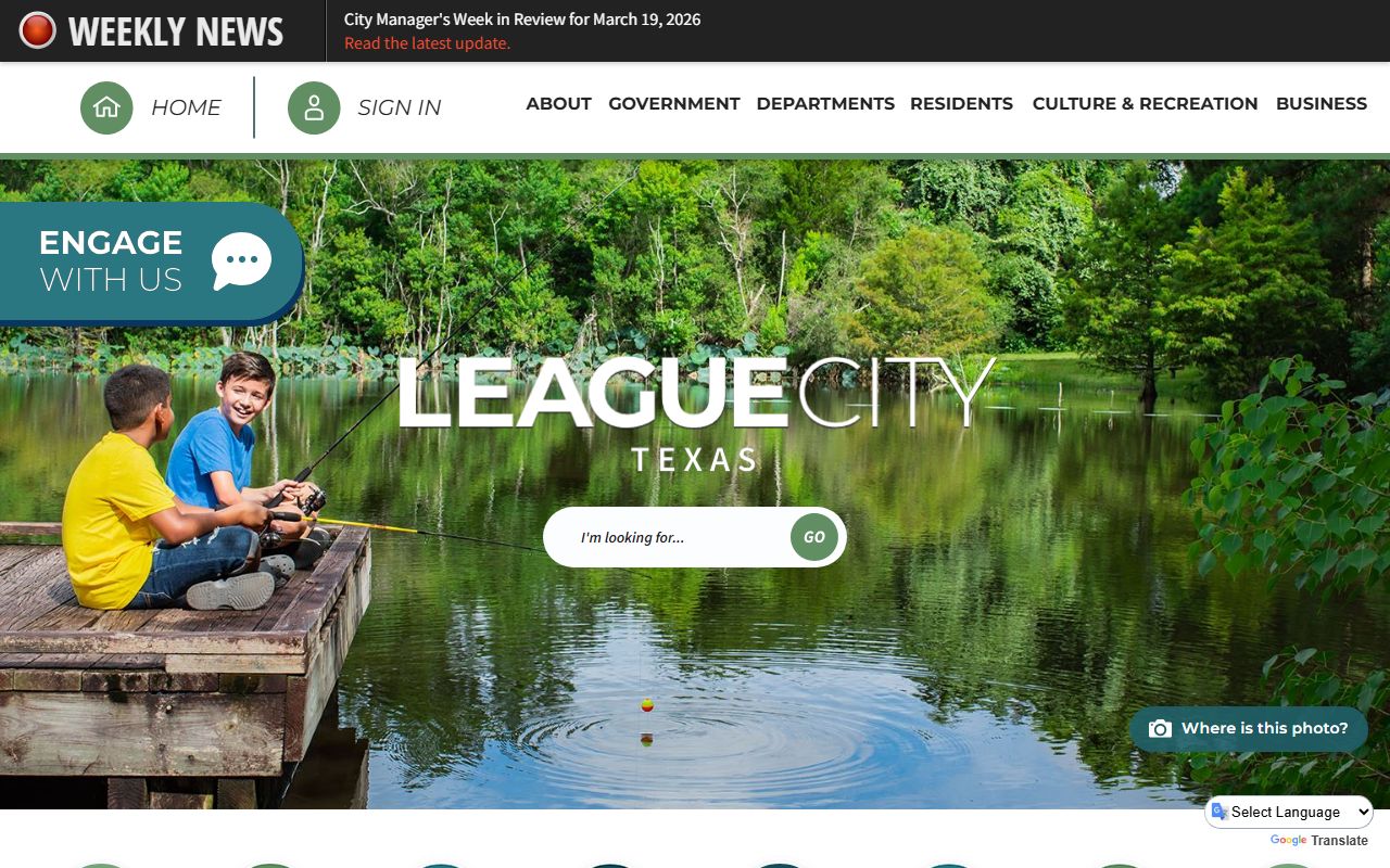 City of League City official website - bankruptcy records
