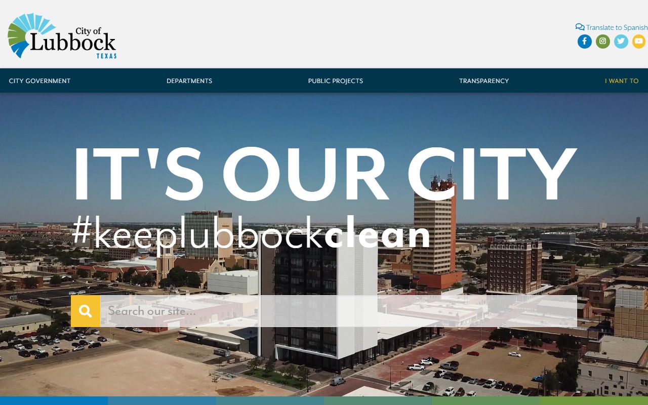 City of Lubbock official website - Lubbock bankruptcy records