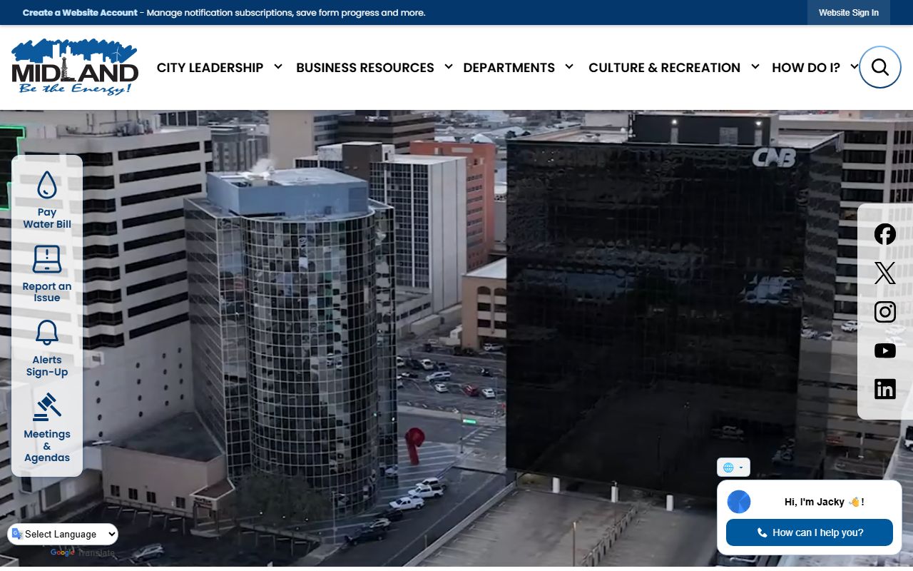 City of Midland official website - Midland bankruptcy records