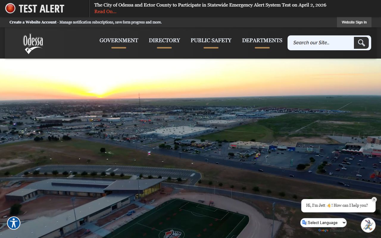 City of Odessa official website - Odessa bankruptcy records