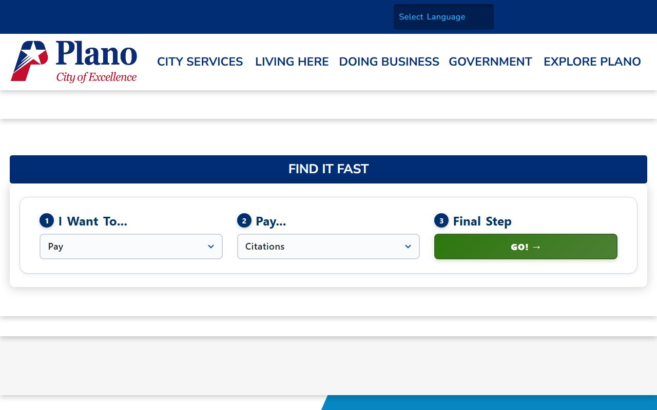 City of Plano official website - Plano bankruptcy records