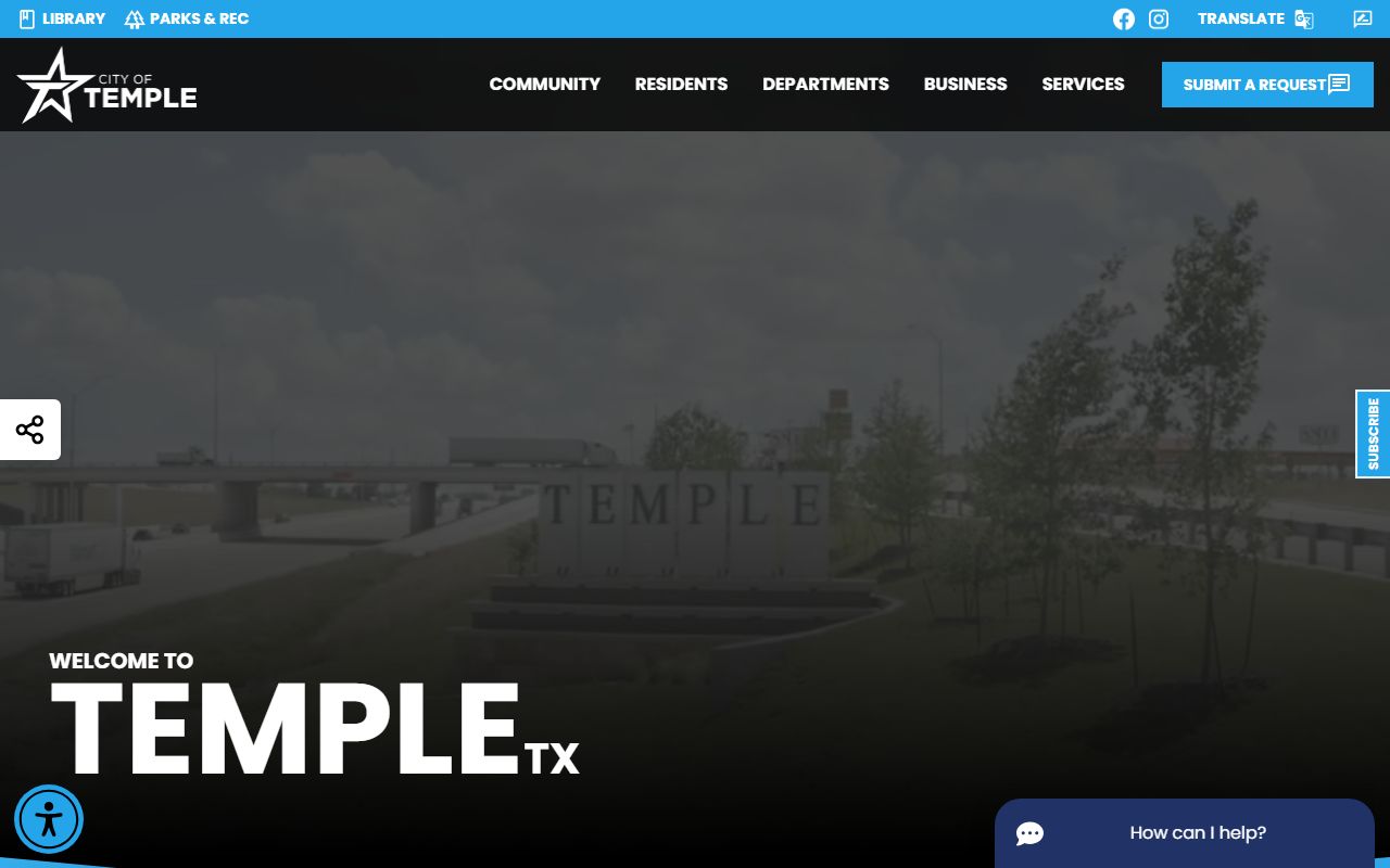 City of Temple official website - Temple bankruptcy records