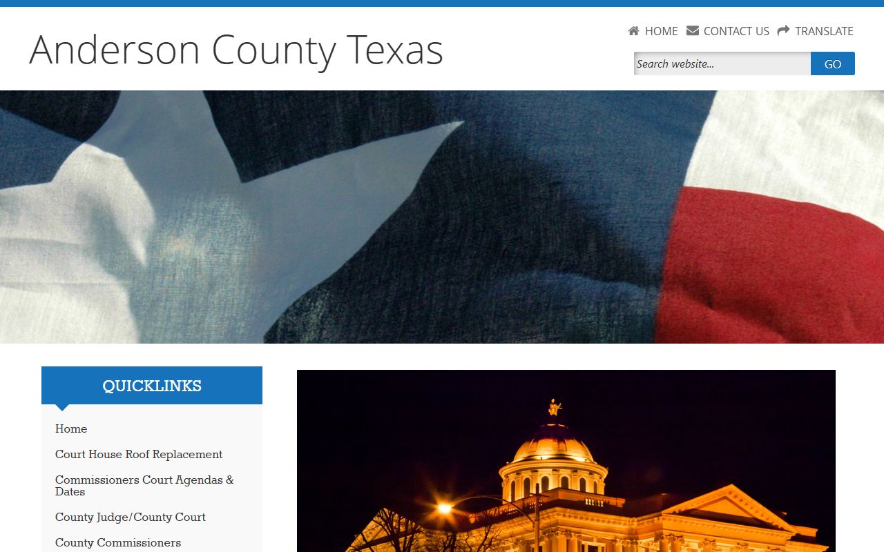 Anderson County Government Website - Anderson County Bankruptcy Records