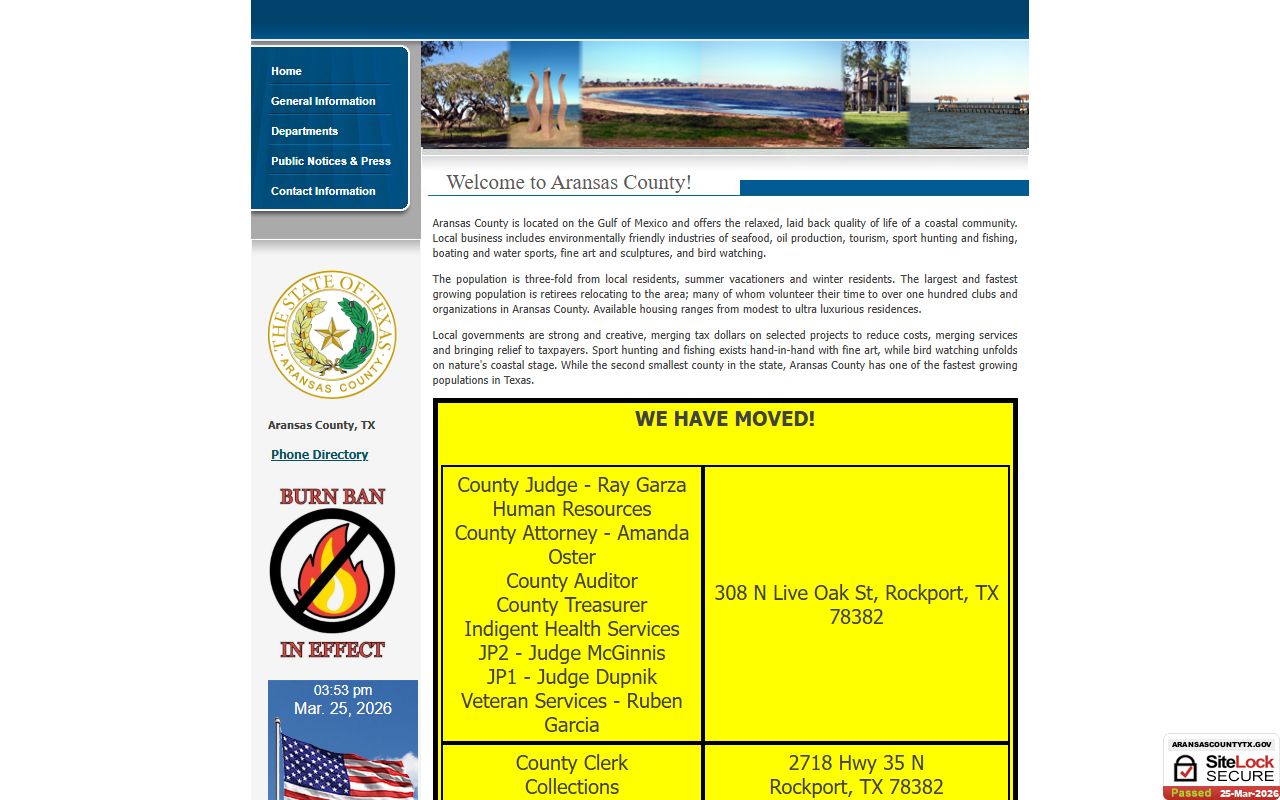 Aransas County Government - Aransas County Bankruptcy Records