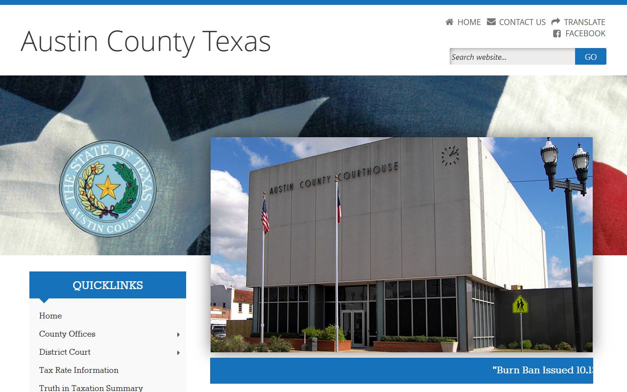Austin County Government - Austin County Bankruptcy Records