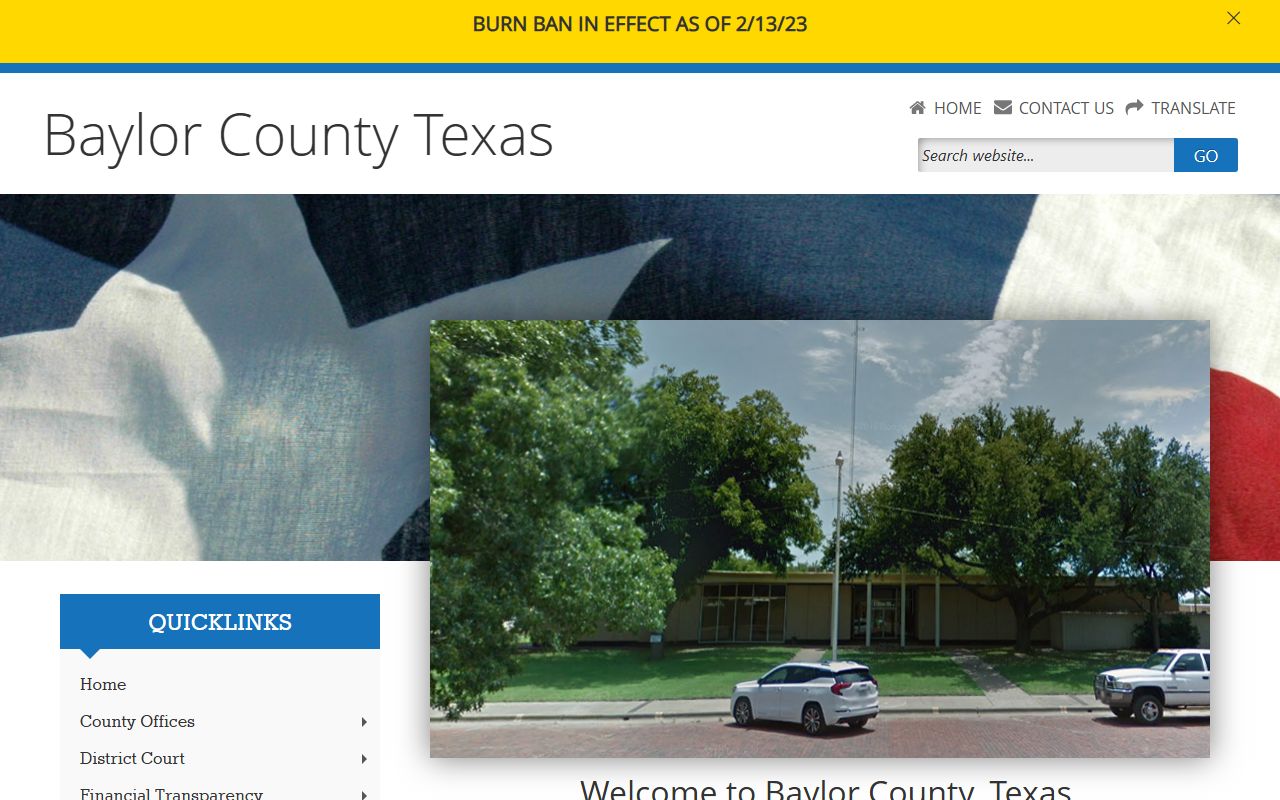 Baylor County Government - Baylor County Bankruptcy Records