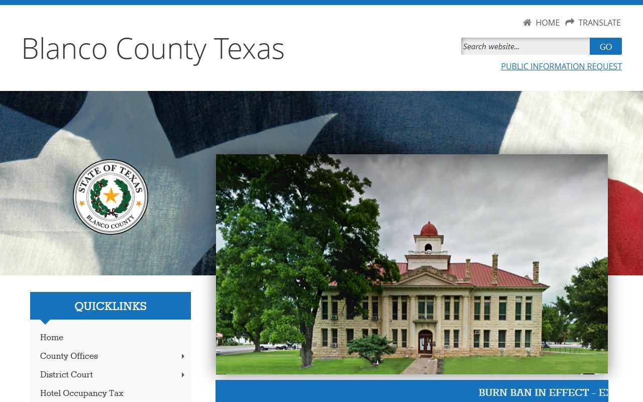Blanco County Government - Blanco County Bankruptcy Records