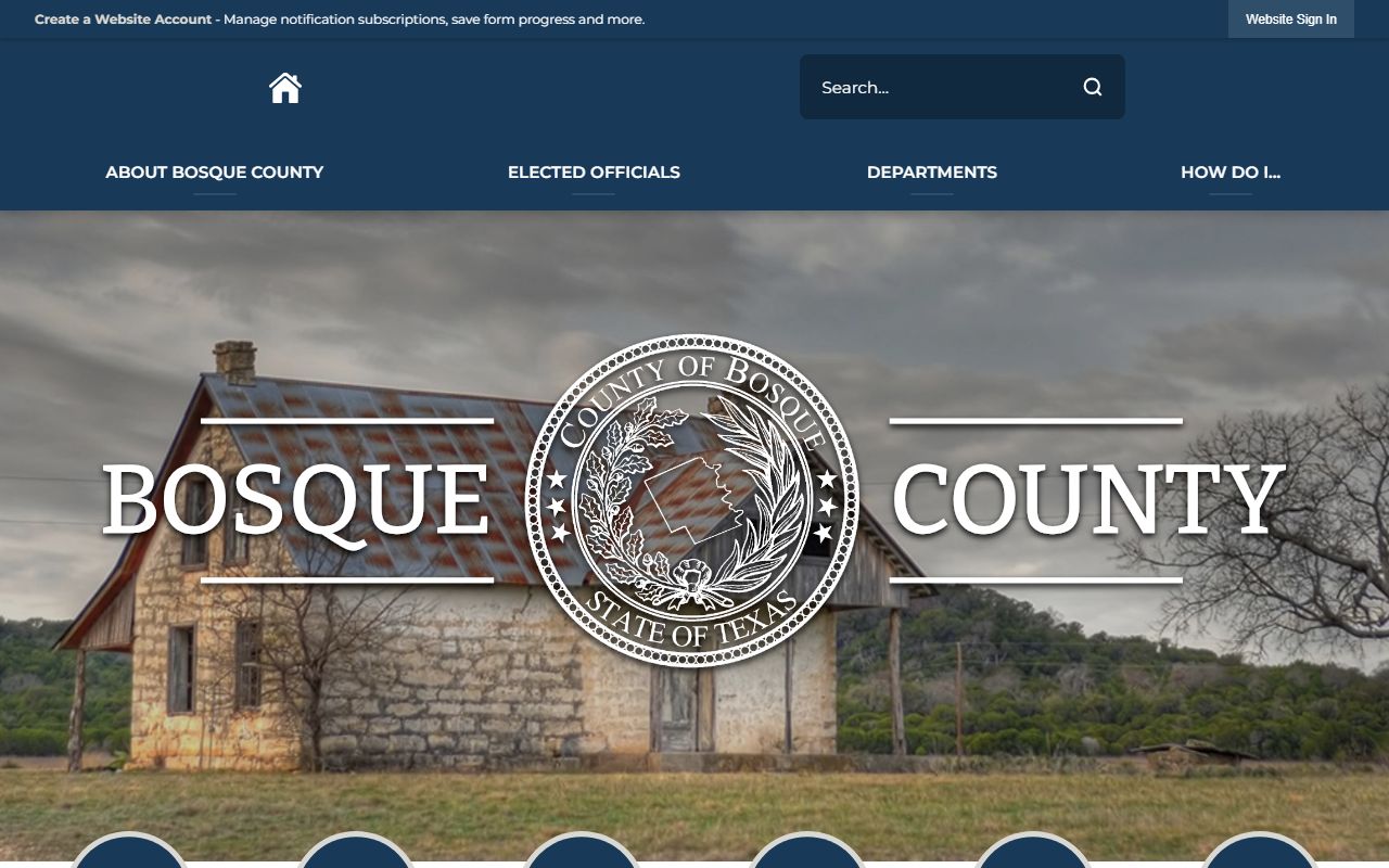 Bosque County Government - Bosque County Bankruptcy Records