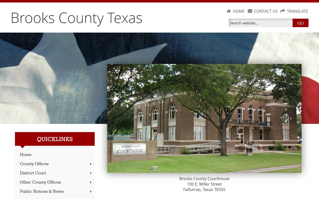Brooks County Government - Brooks County Bankruptcy Records