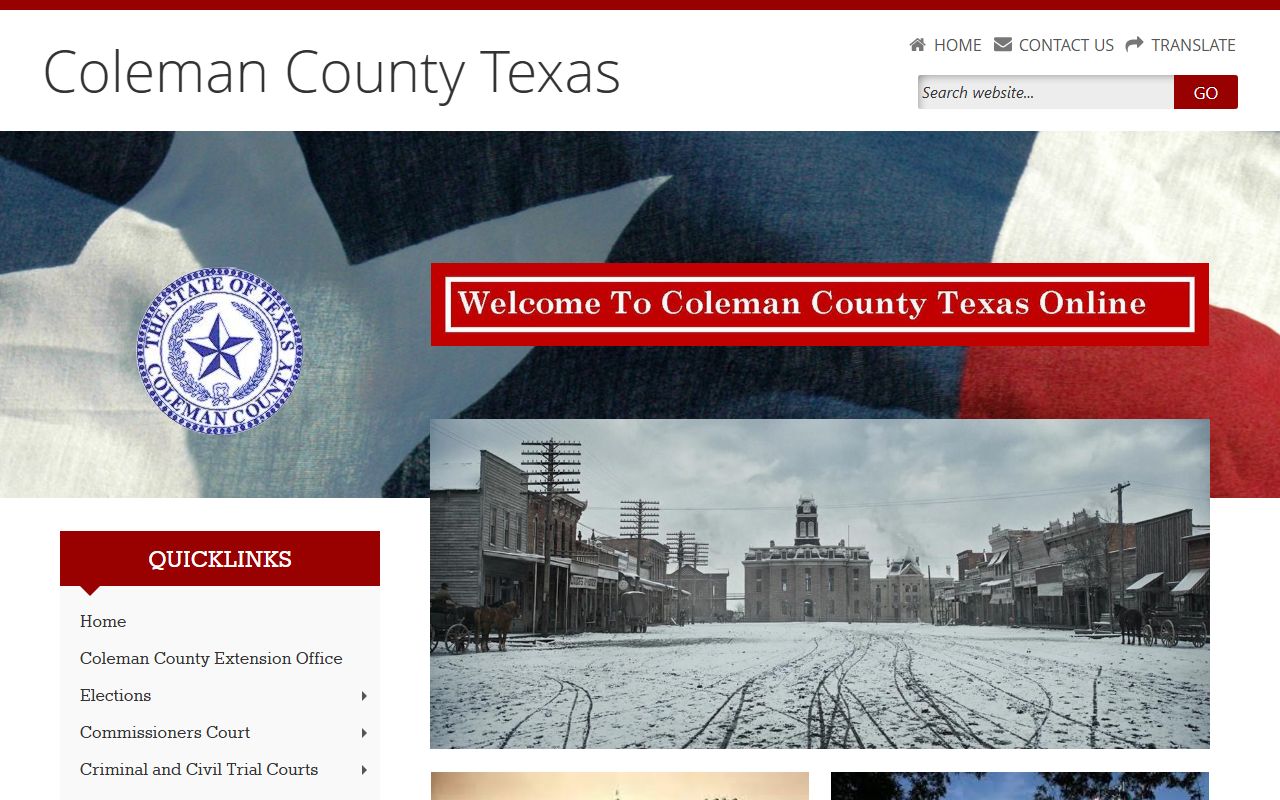 Coleman County Government - Coleman County Bankruptcy Records