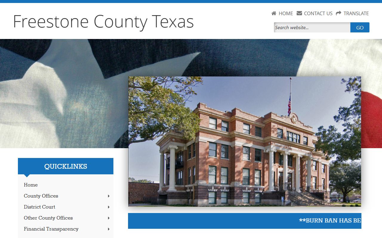 Freestone County government - Freestone County bankruptcy records