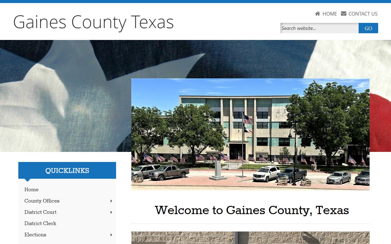Gaines County Government - Gaines County Bankruptcy Records