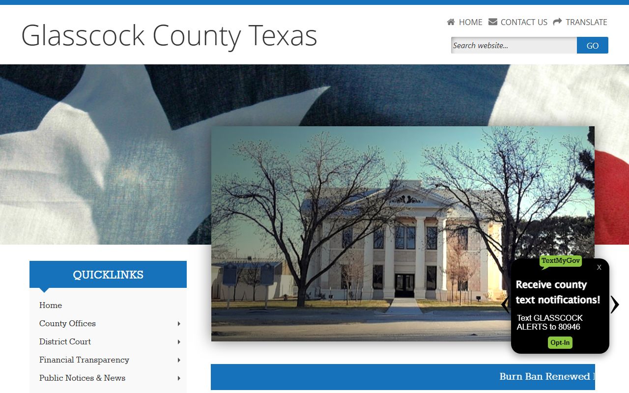 Glasscock County Government - Glasscock County Bankruptcy Records