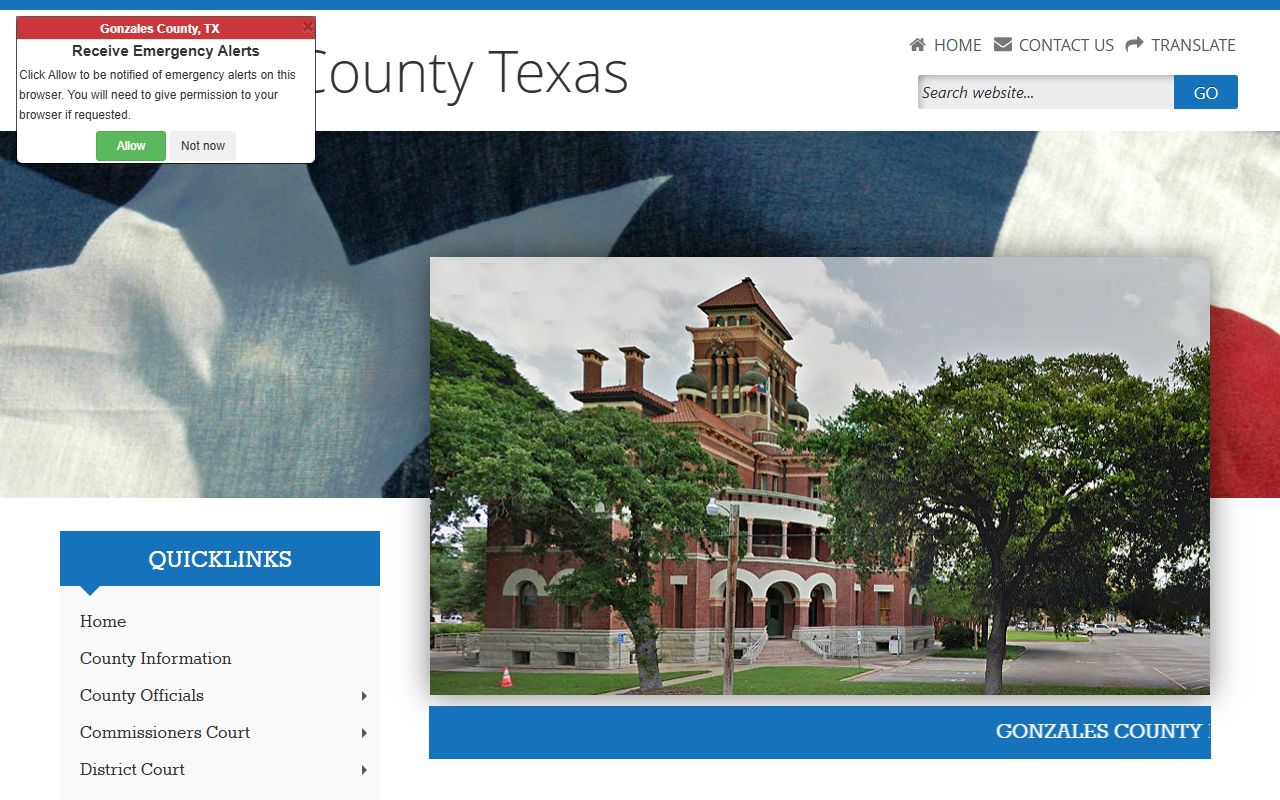 Gonzales County Government - Gonzales County Bankruptcy Records