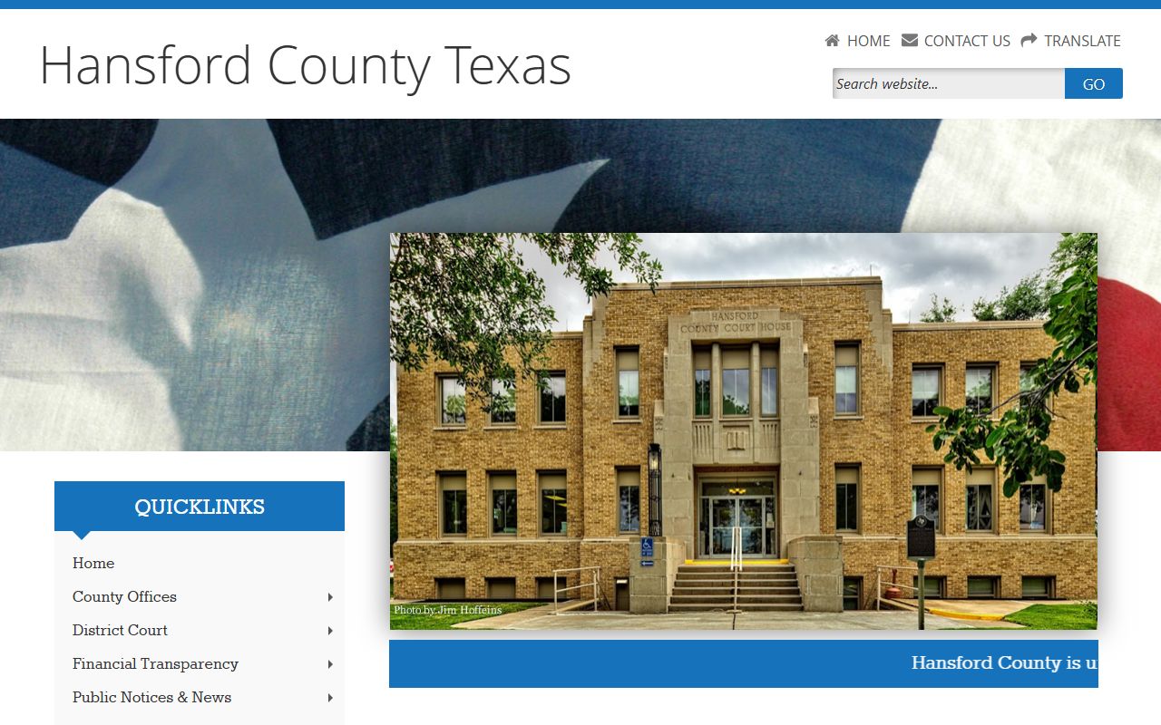 Hansford County Government - Hansford County Bankruptcy Records