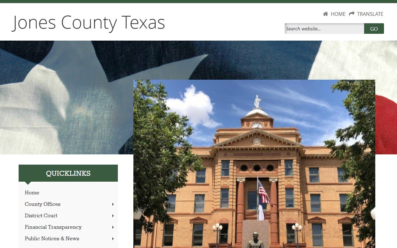 Jones County government offices and bankruptcy records
