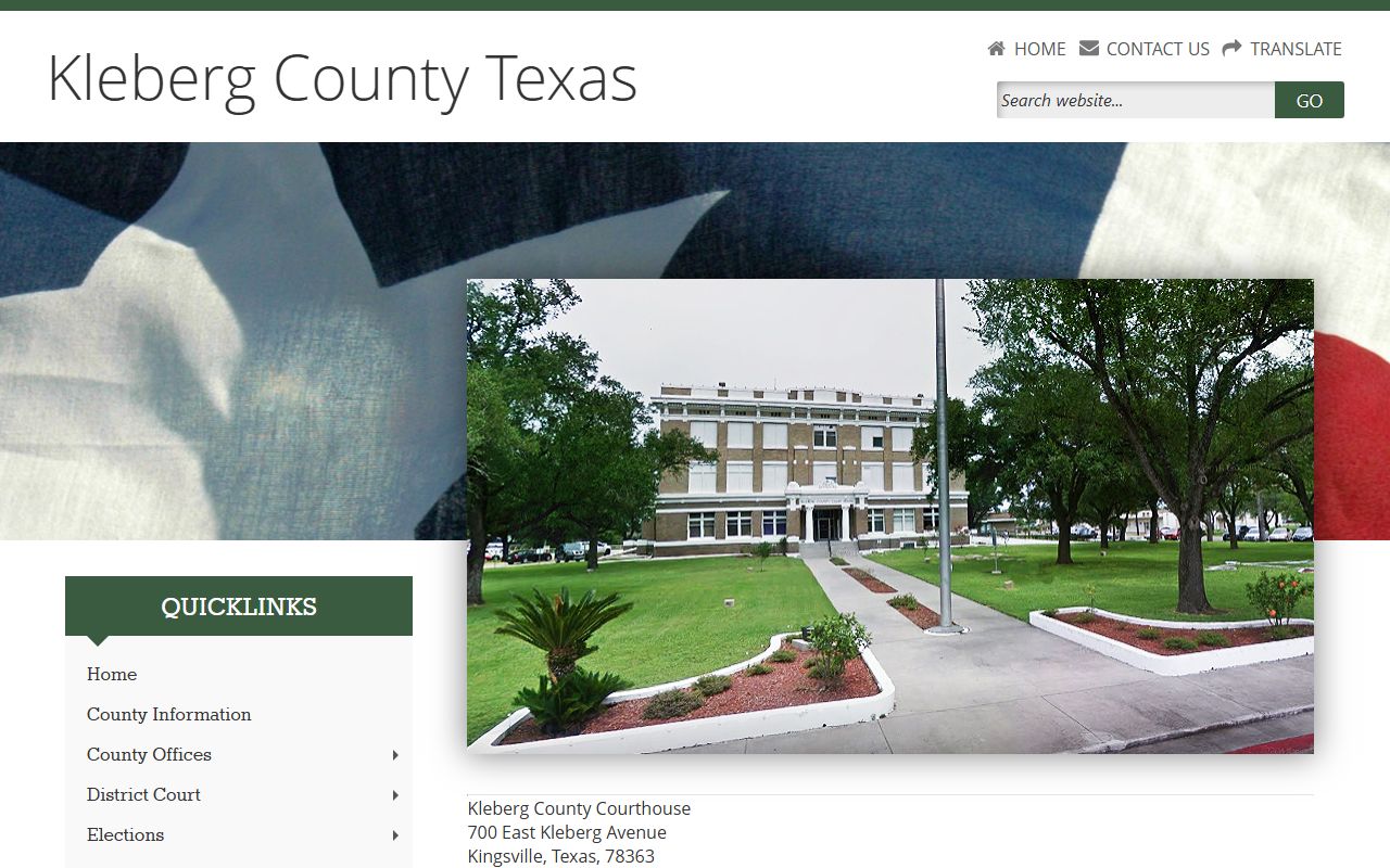 Kleberg County Government - Kleberg County Bankruptcy Records