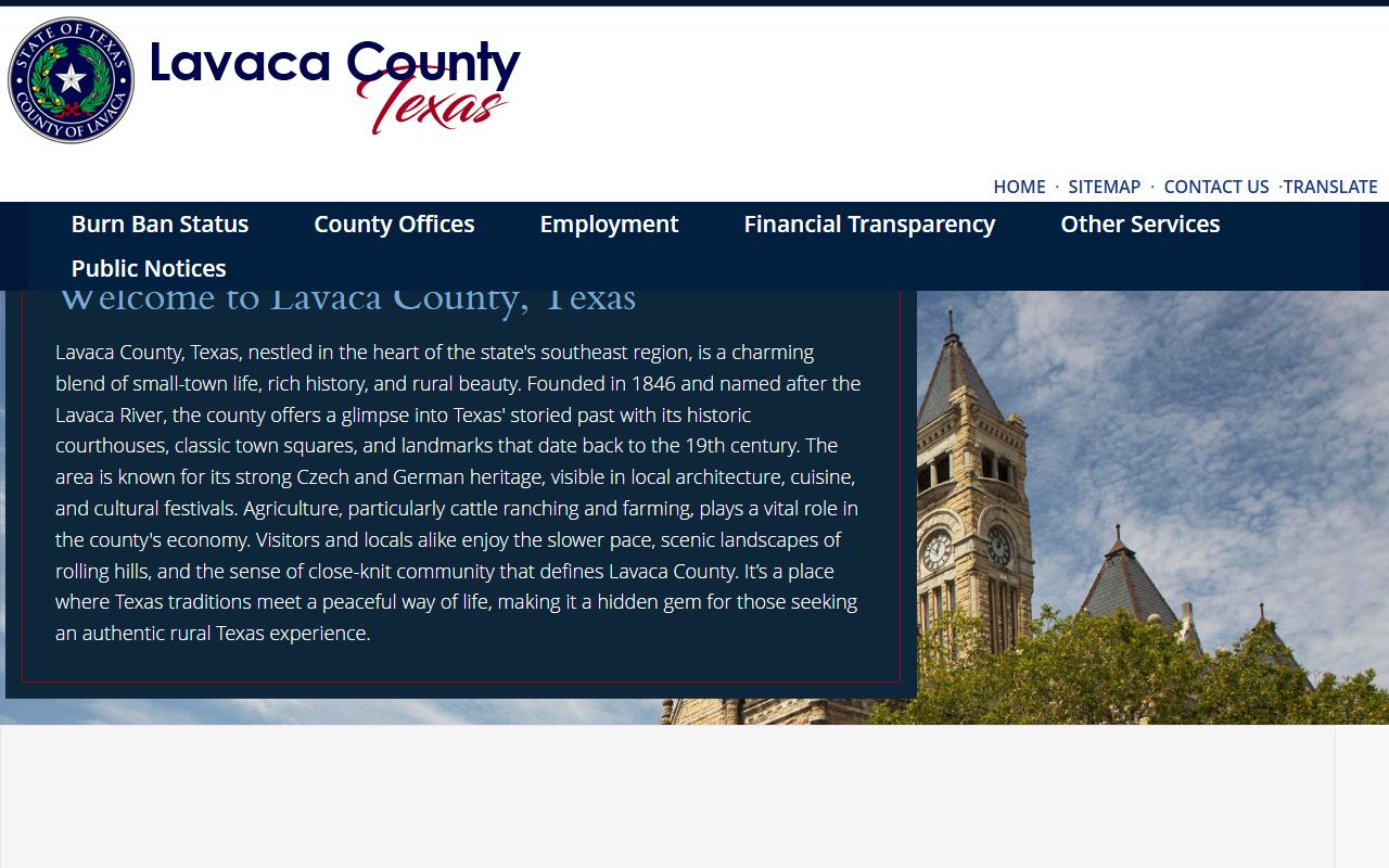 Lavaca County Government - Lavaca County Bankruptcy Records
