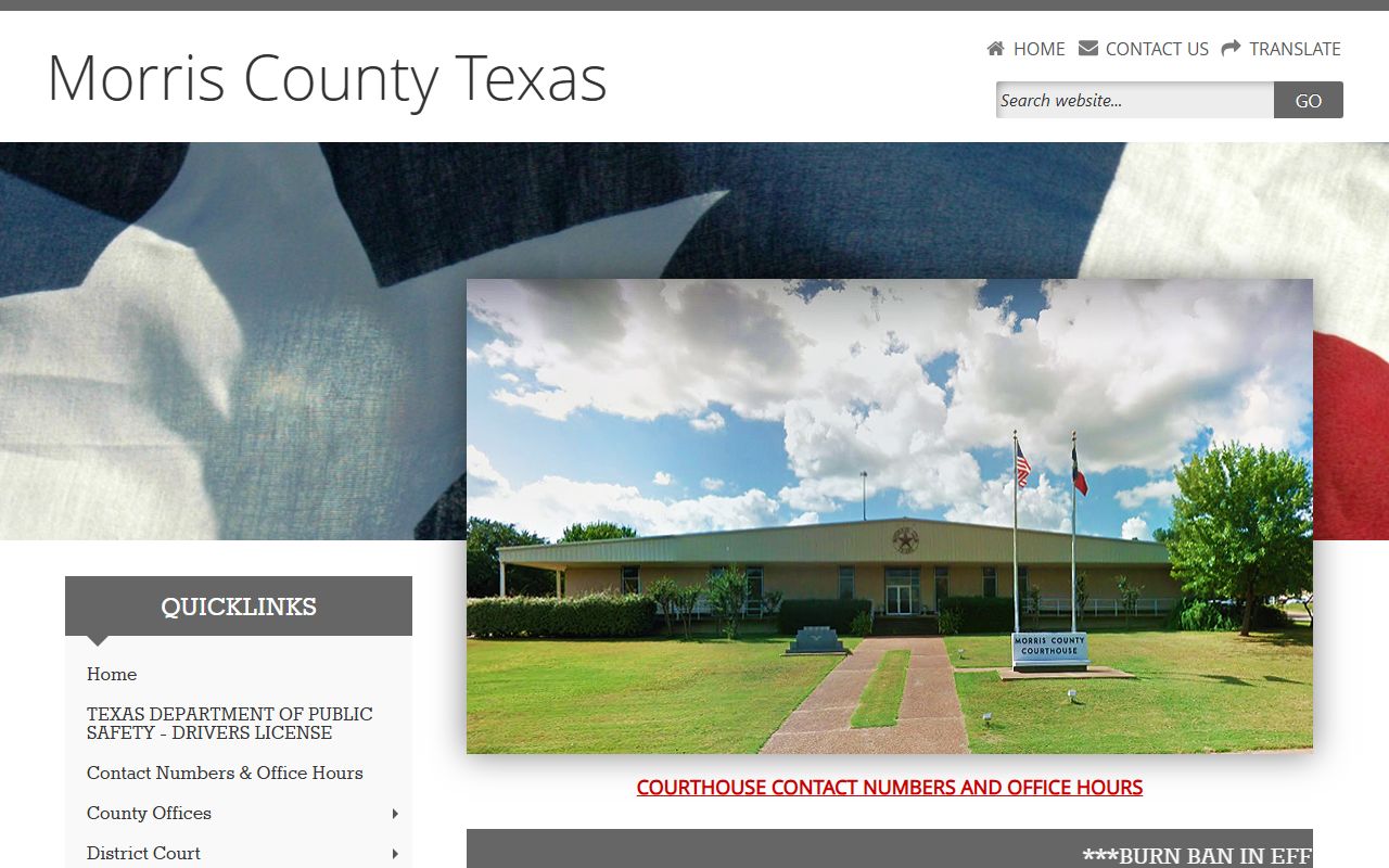 Morris County Government - Morris County Bankruptcy Records