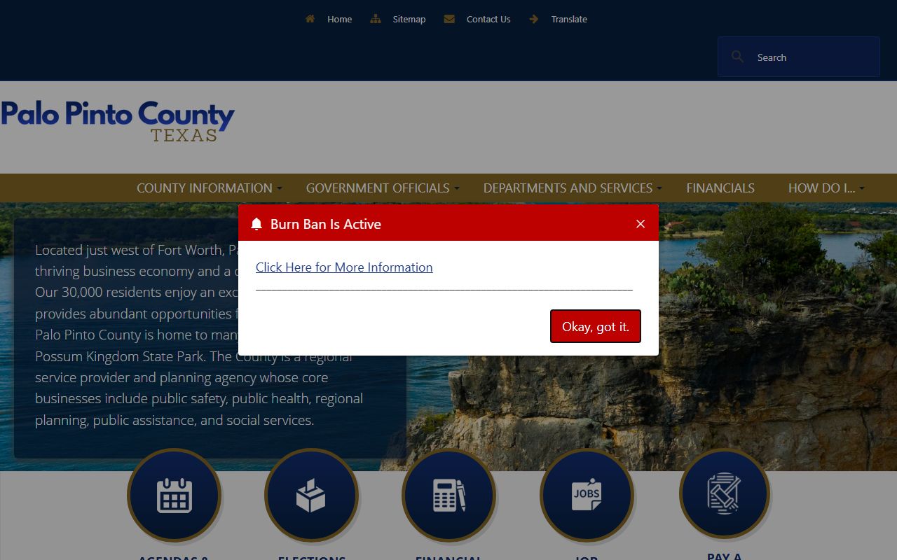 Palo Pinto County Government - Palo Pinto County Bankruptcy Records
