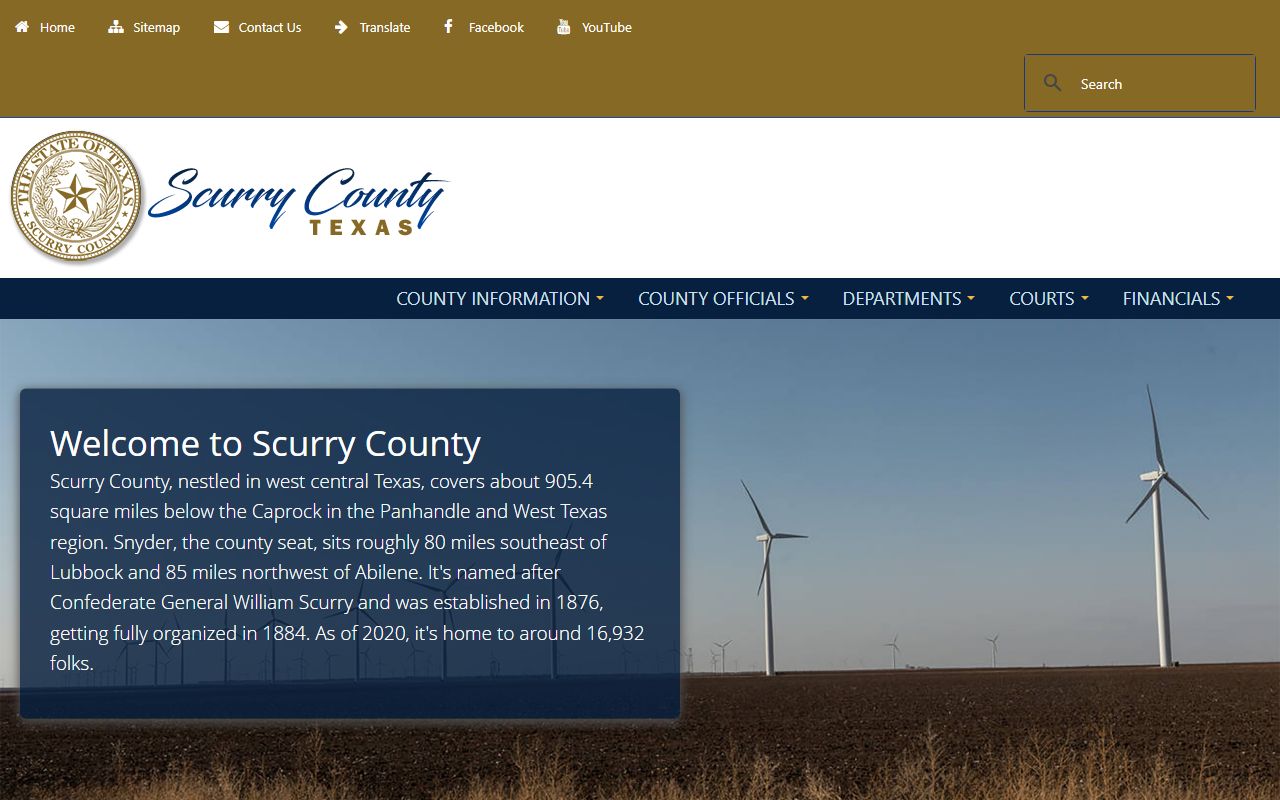 Scurry County Government - Scurry County Bankruptcy Records