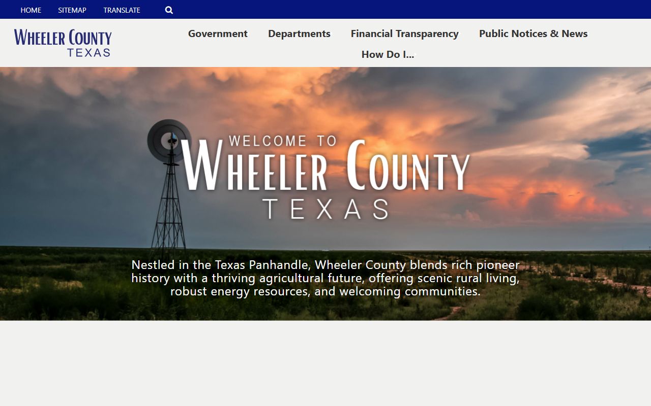 Wheeler County Government - Wheeler County Bankruptcy Records
